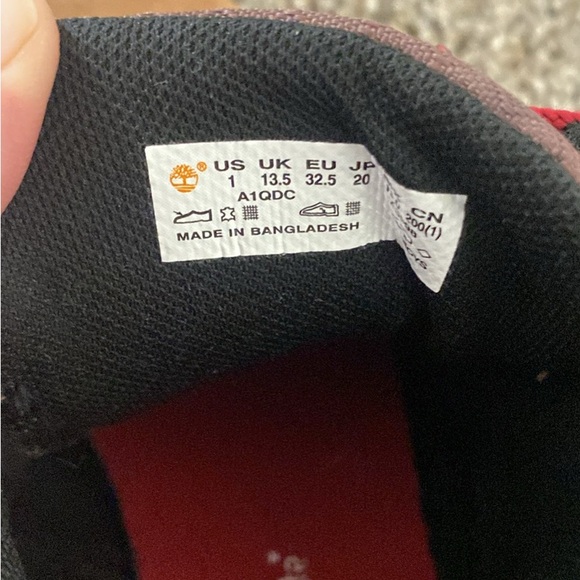 Timberland Kids Boots Size 1 - Picture 6 of 7